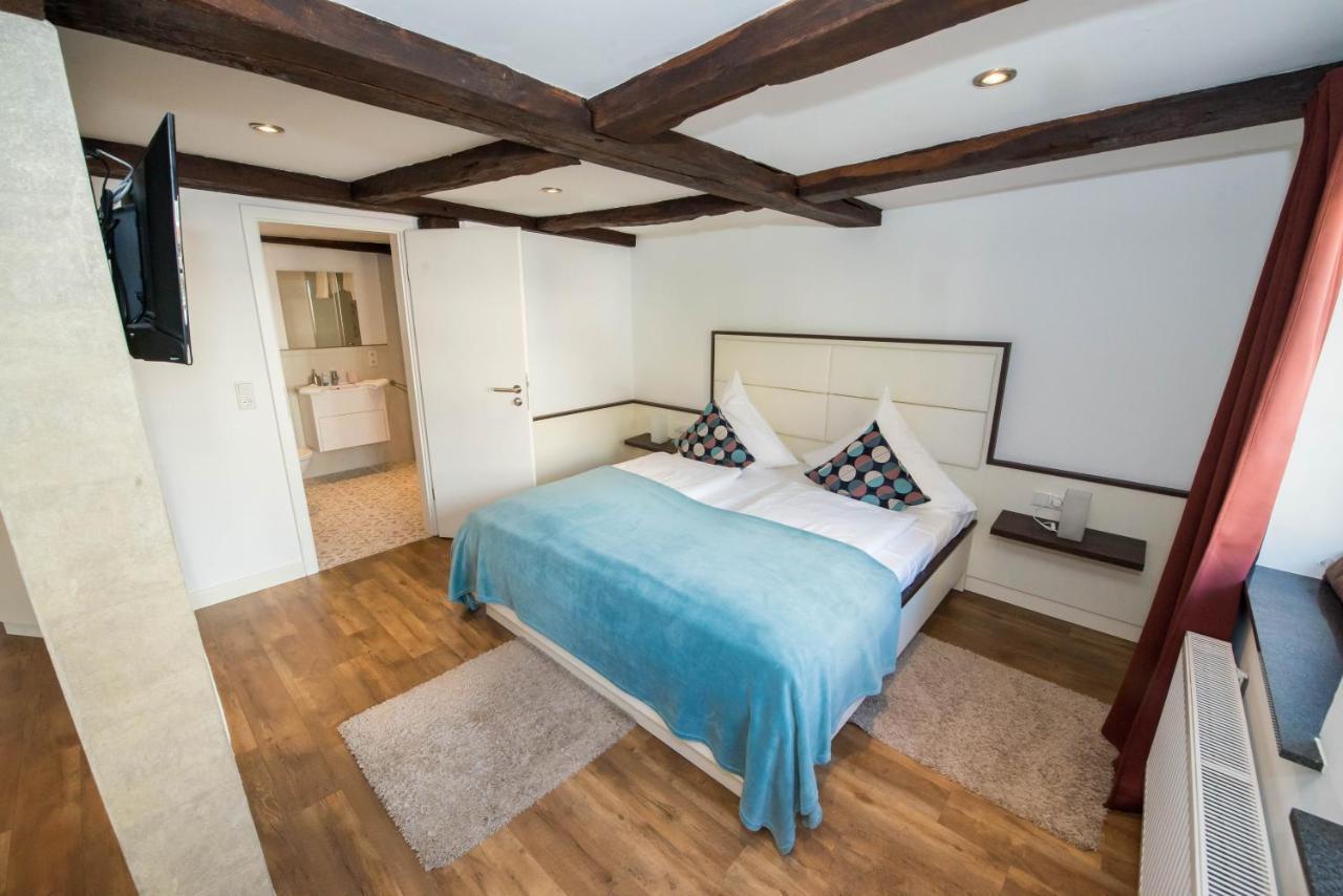 באד דריבורג Hotel Zum Braunen Hirschen מראה חיצוני תמונה